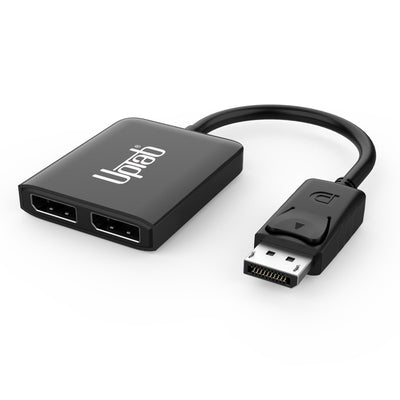 UPTab DisplayPort to Dual DisplayPort 8K Adapter